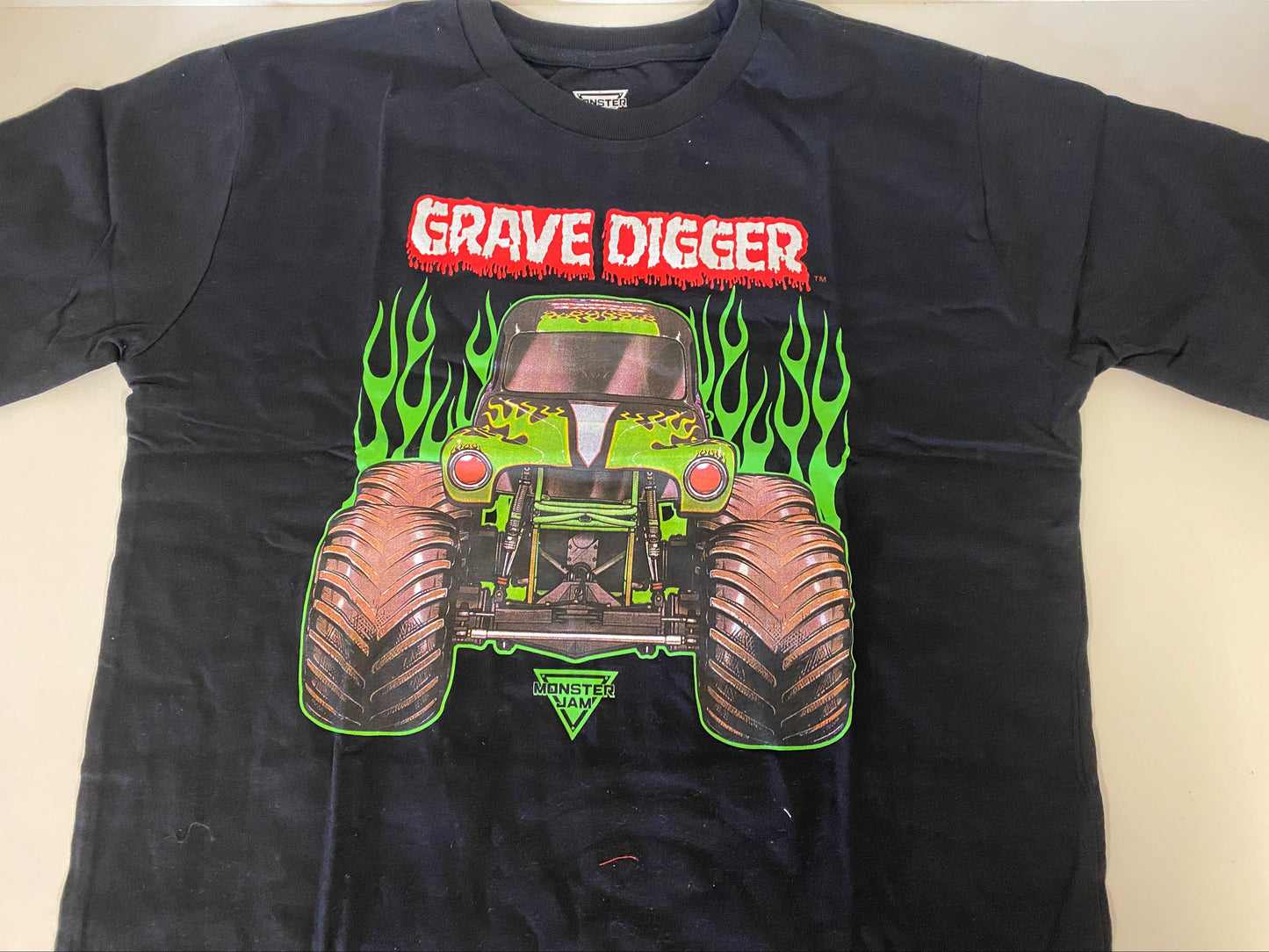 Grave Digger,T-Shirt (Black, Cotton)