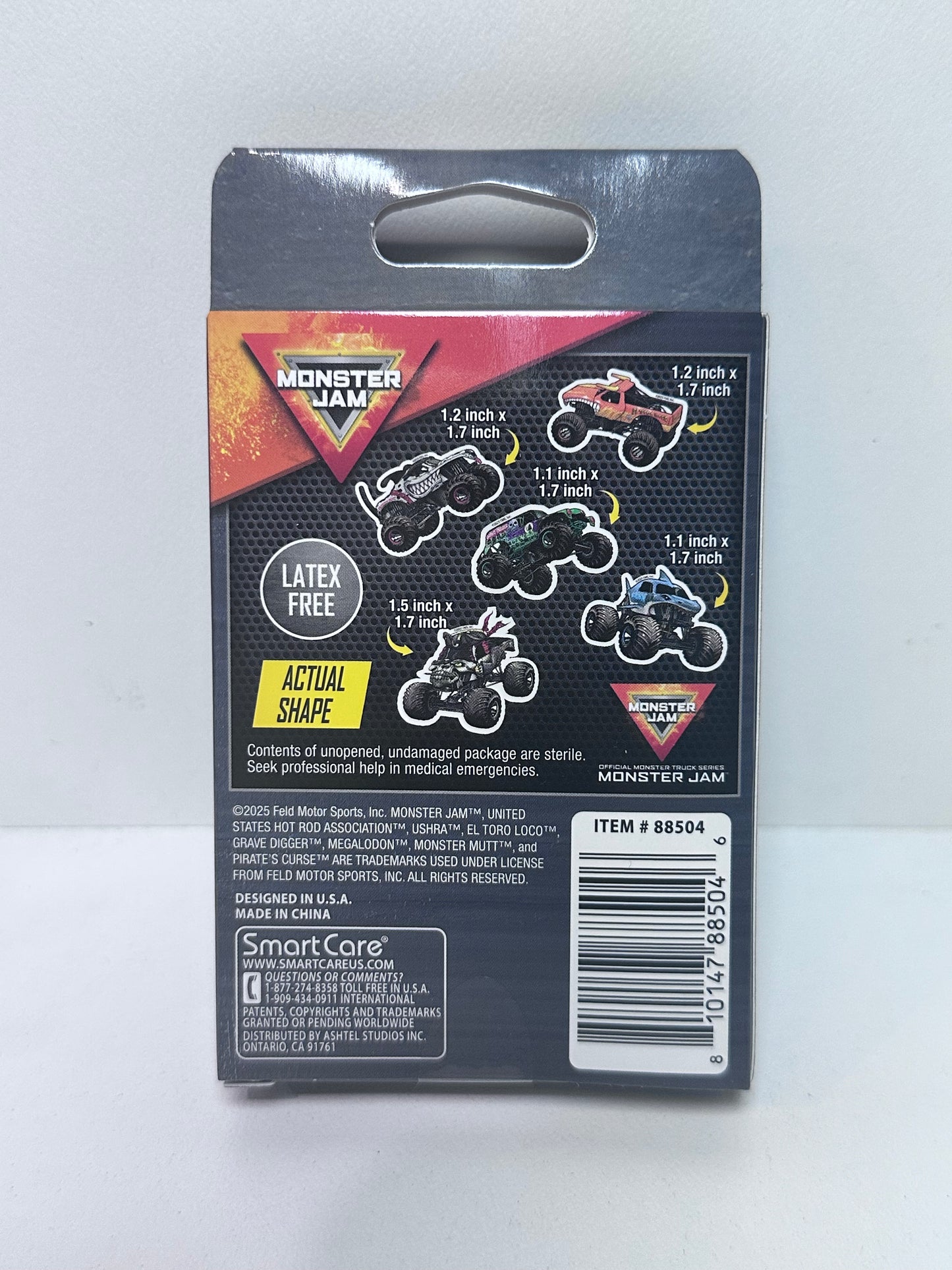 Monster Jam Shaped Bandages