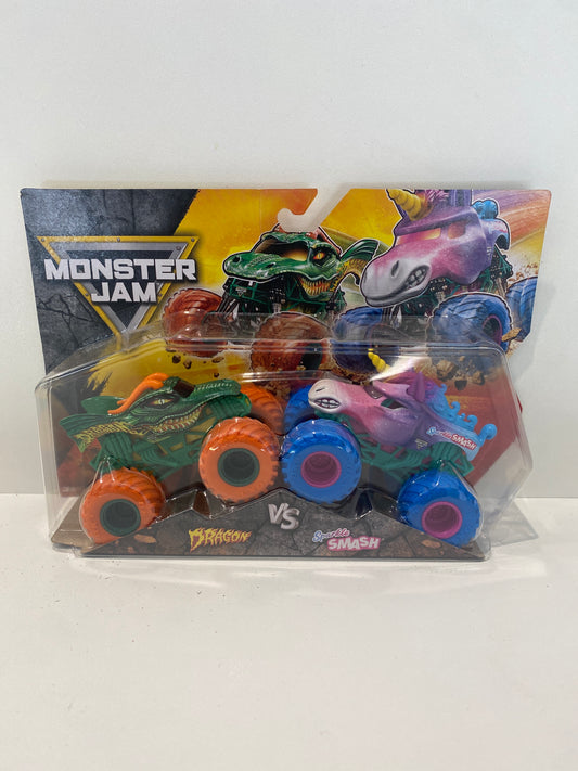 Dragon vs Sparkle Smash, Double Pack, S33, 1:64