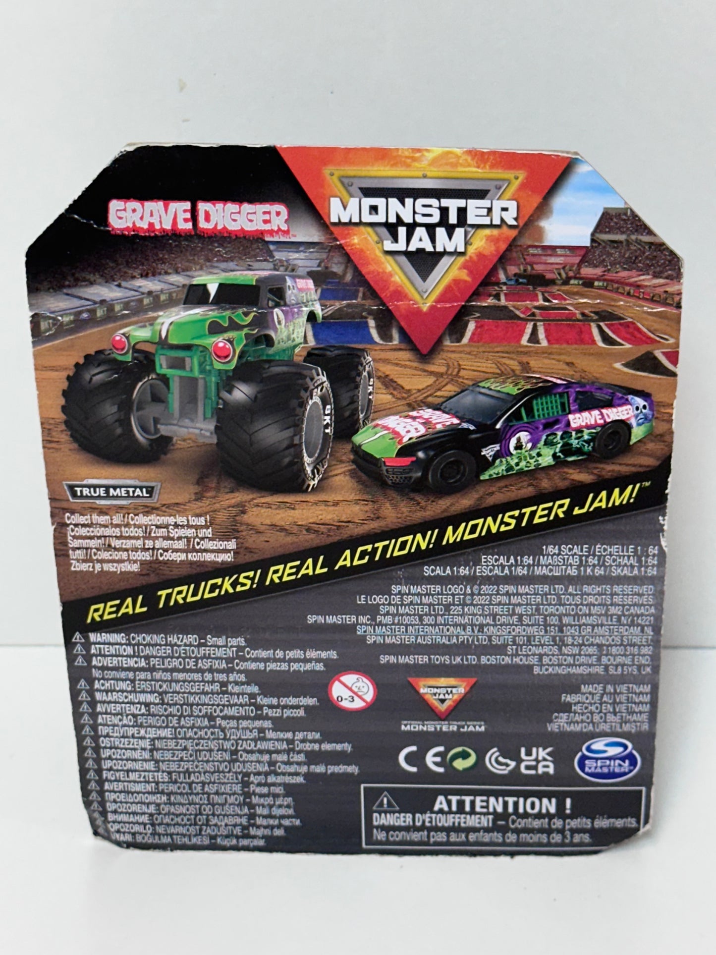 Grave Digger Nascar pack, S1, 1:64