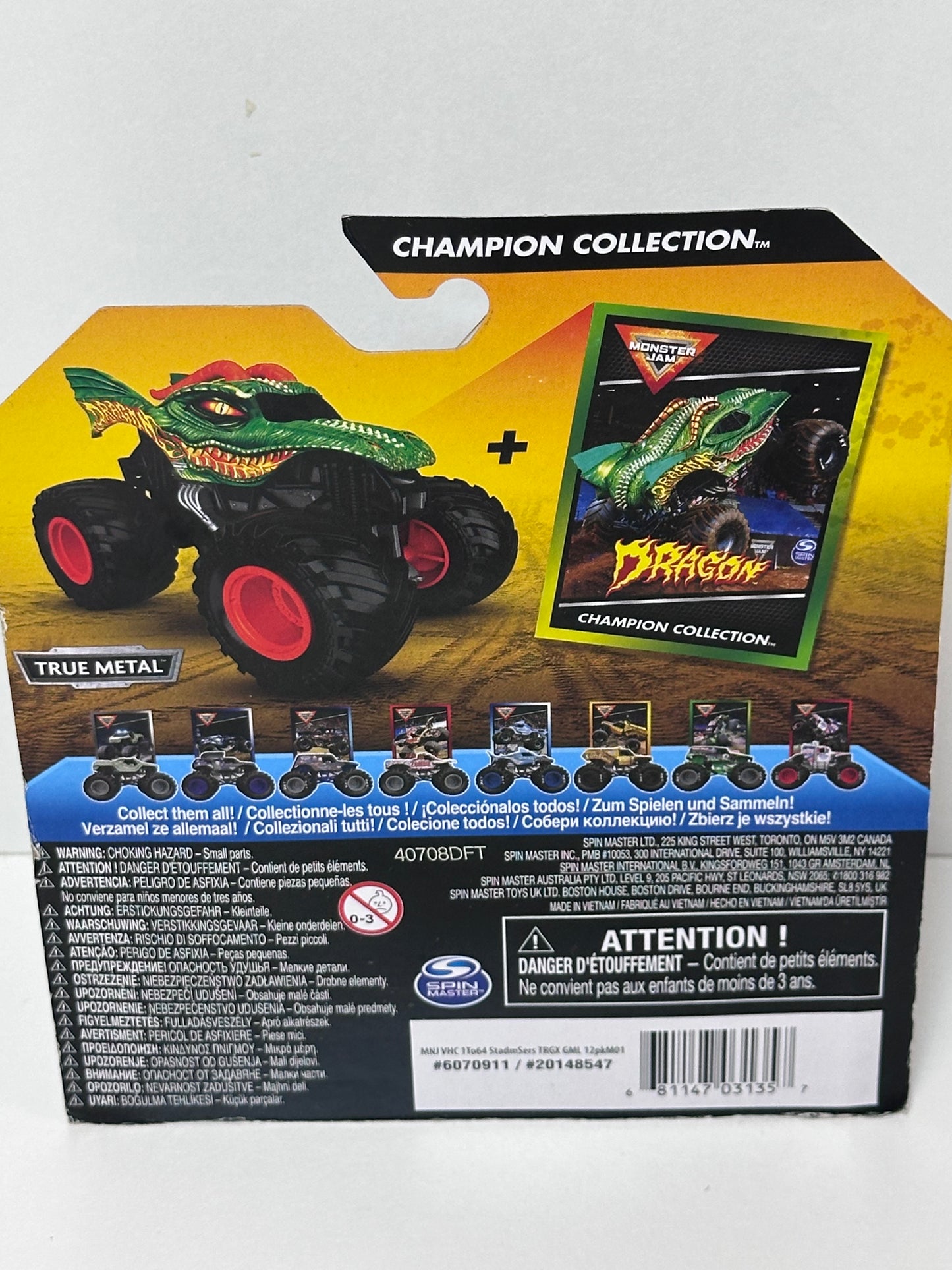 Dragon, Champion Edition, 1:64