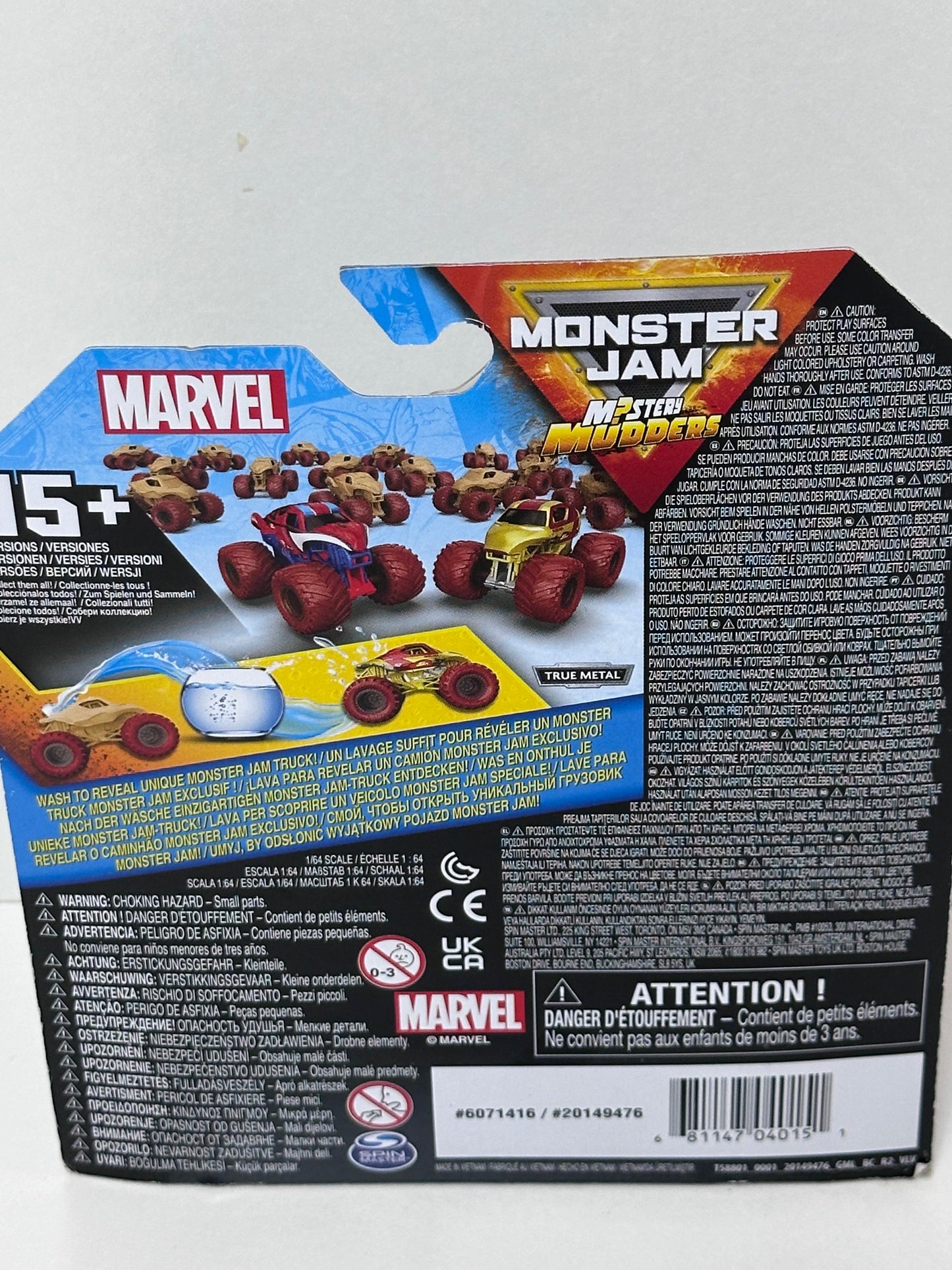 Iron Man Mystery Mudder 1:64 Assorted