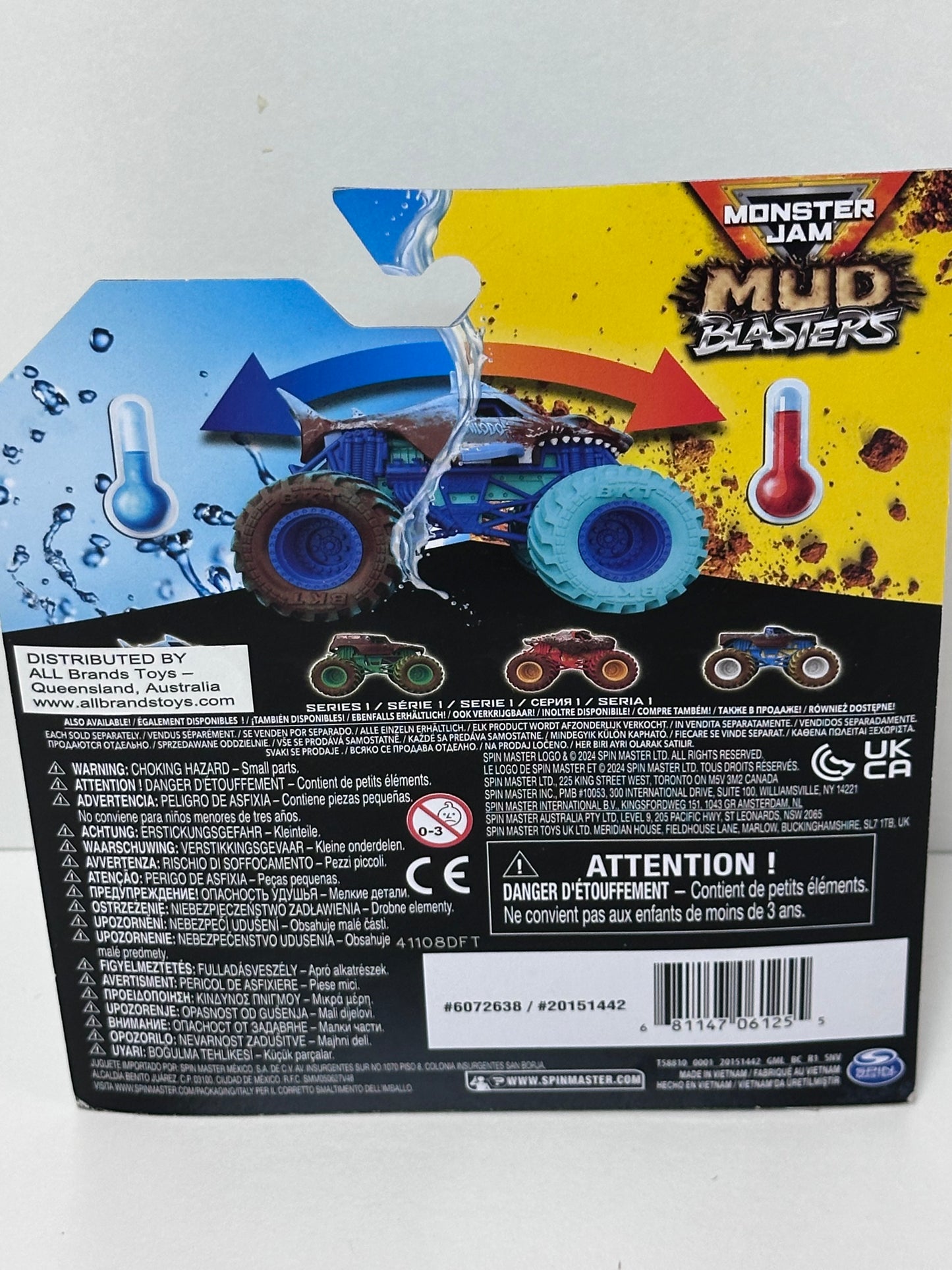 Megalodon Mud Blaster 1:64