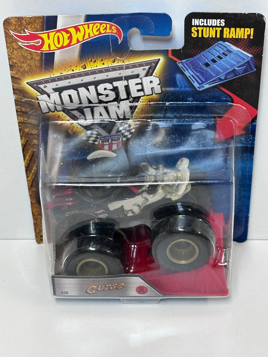 Pirates Curse w/Stunt Ramp 1:64 *LOOSE BUBBLE* Hot Wheels/Monster Jam