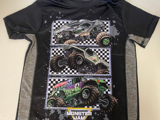 Monster Jam ,T-Shirt (Black, 100% Polyester)