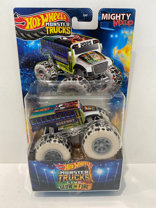 Mighty Mixup, Hot Wheels, 2025 Glow-N-Fire, 1:64