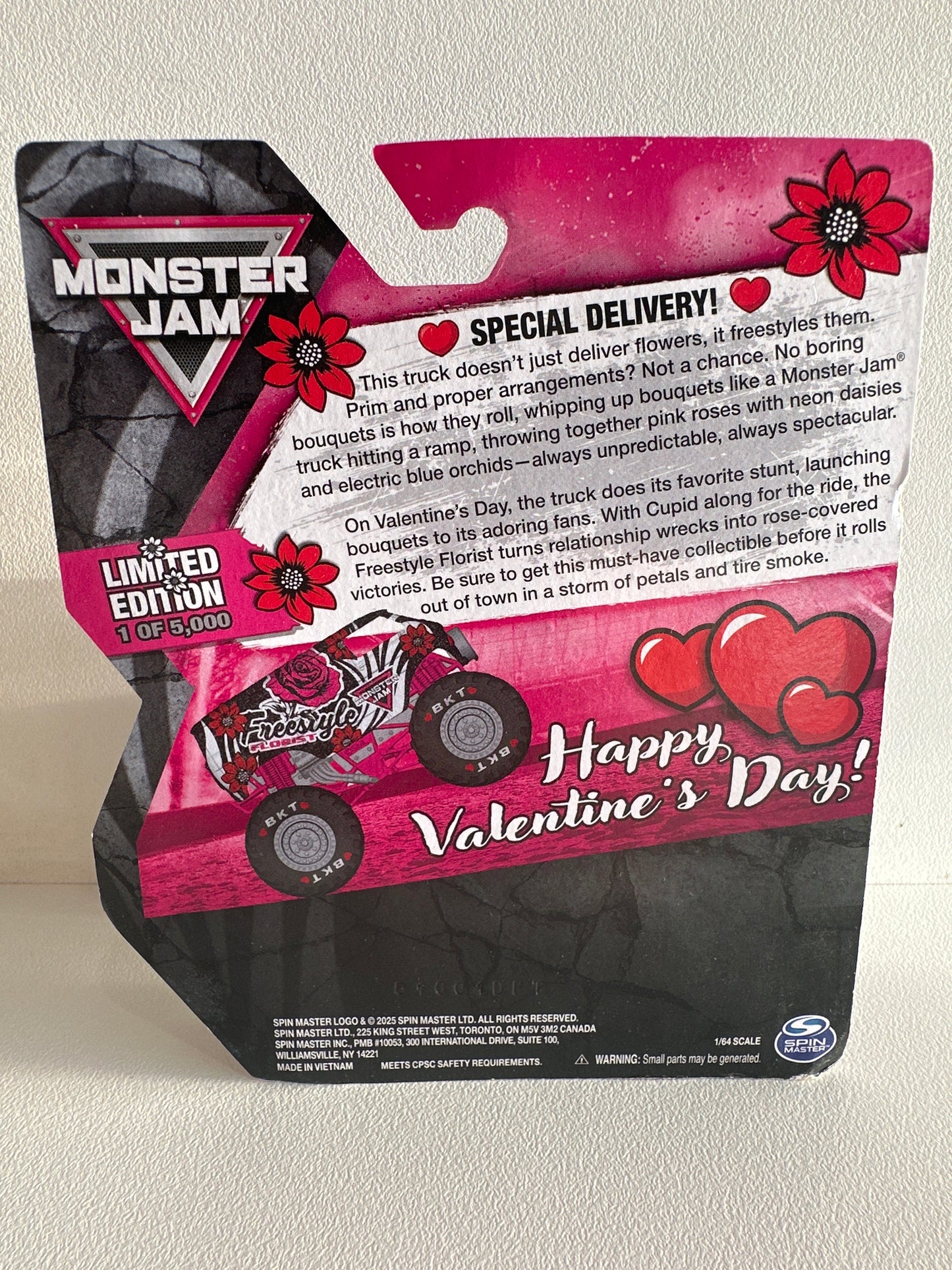 Freestyle Florist - Happy Valentines Day, 1 of 5000, 1:64