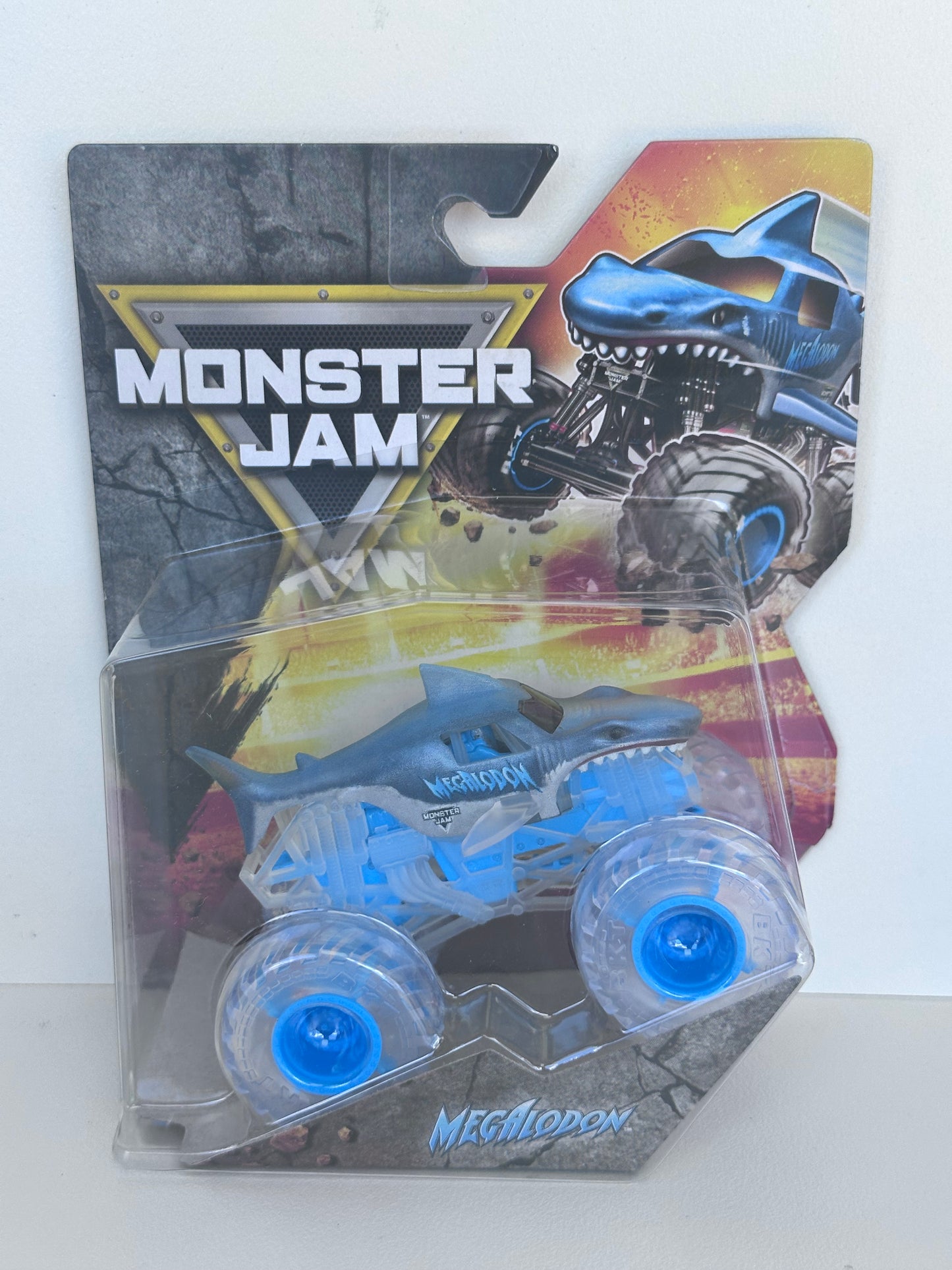 Megalodon, 4 Pack (includes 4 trucks) , Series 1, 1:64