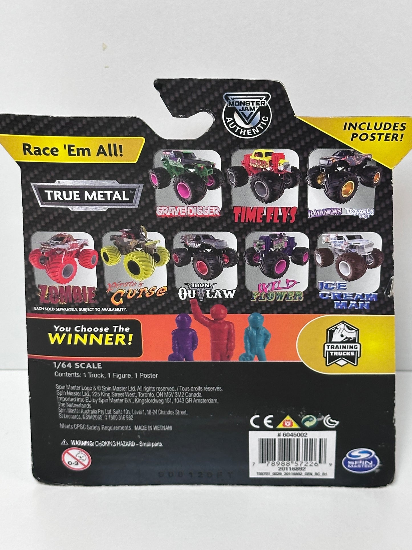 Earth Shaker Training Truck 1:64 (Loose bubble)