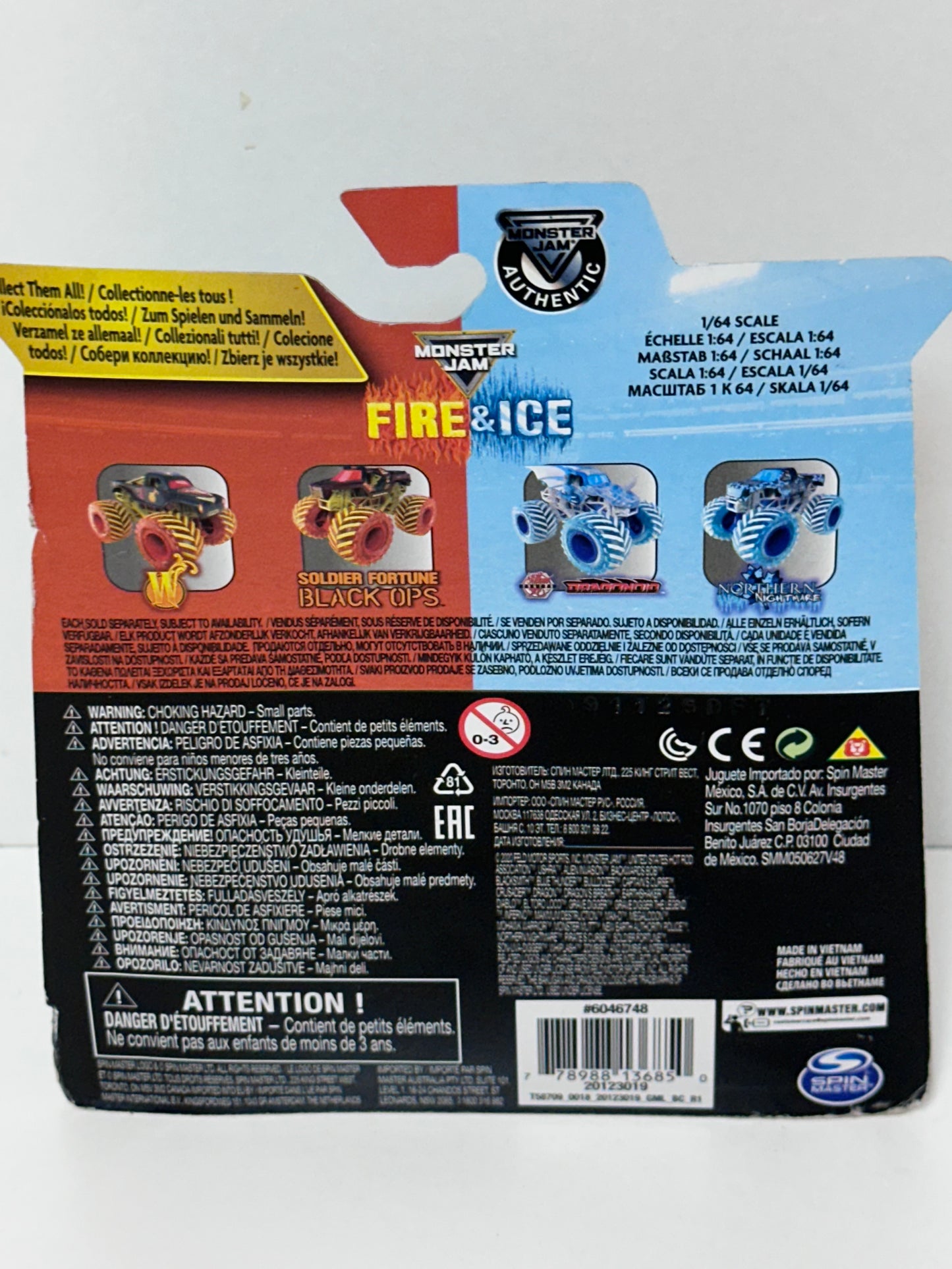 Dragonoid, Fire & Ice, 1:64