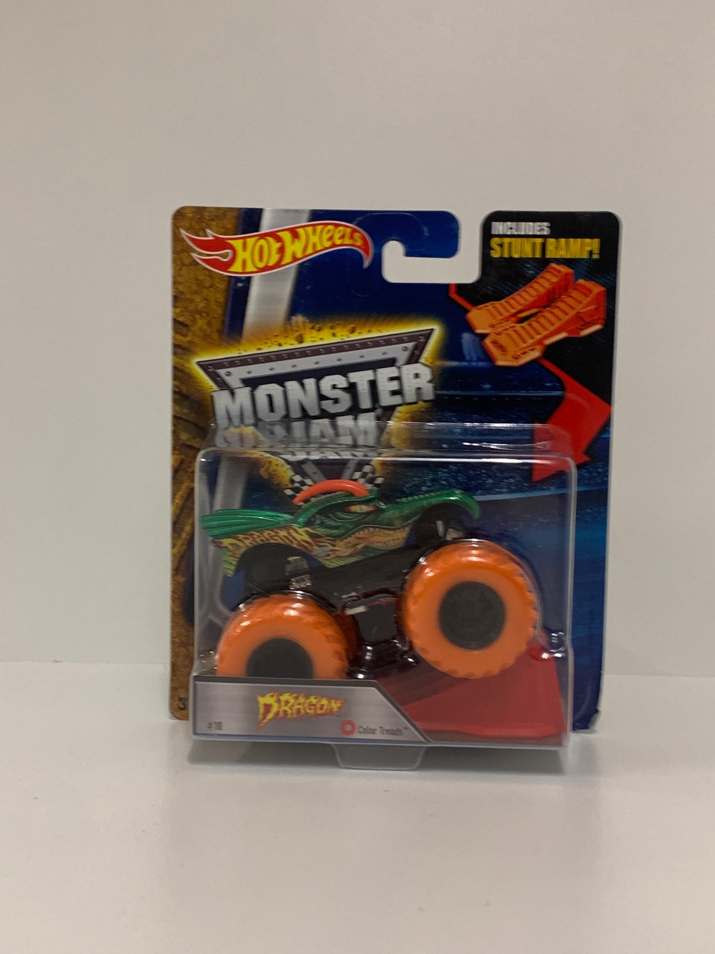 Dragon 1:64 w/Stunt Ramp, Hot Wheels/Monster Jam