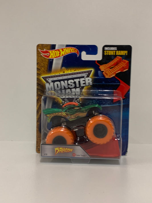 Dragon 1:64 w/Stunt Ramp, Hot Wheels/Monster Jam