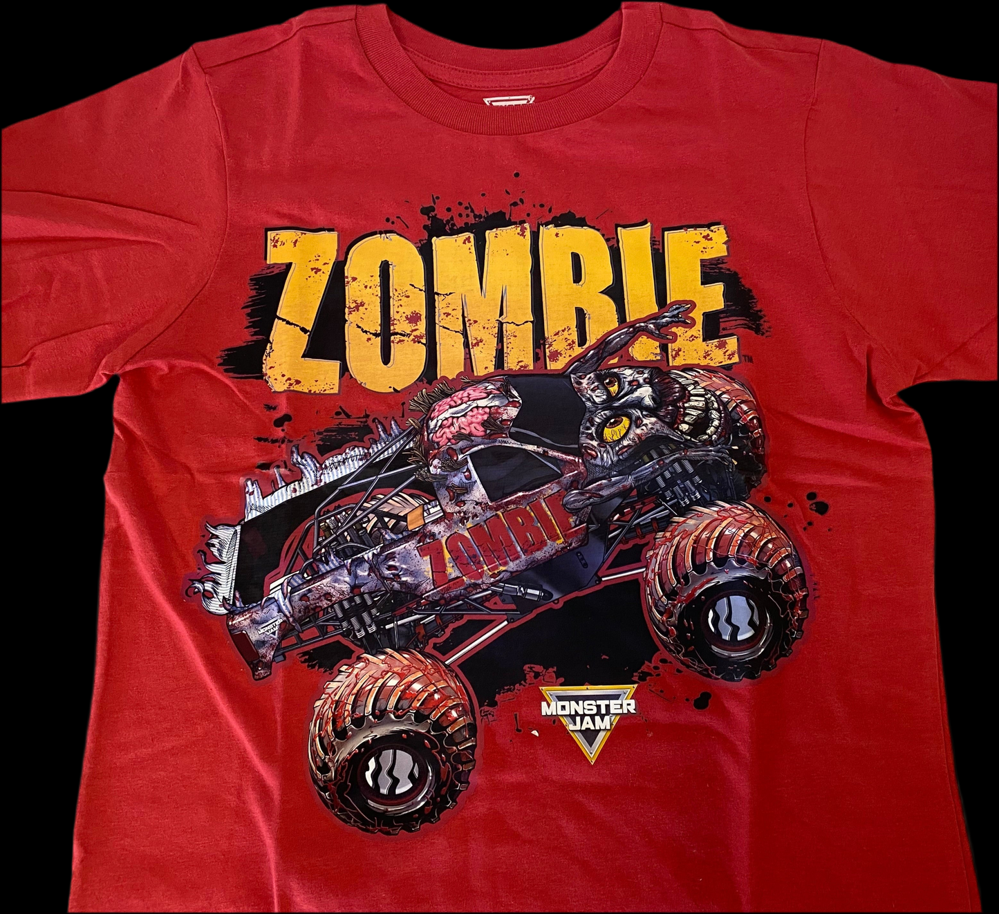 Zombie, T-Shirt (Red, Cotton)