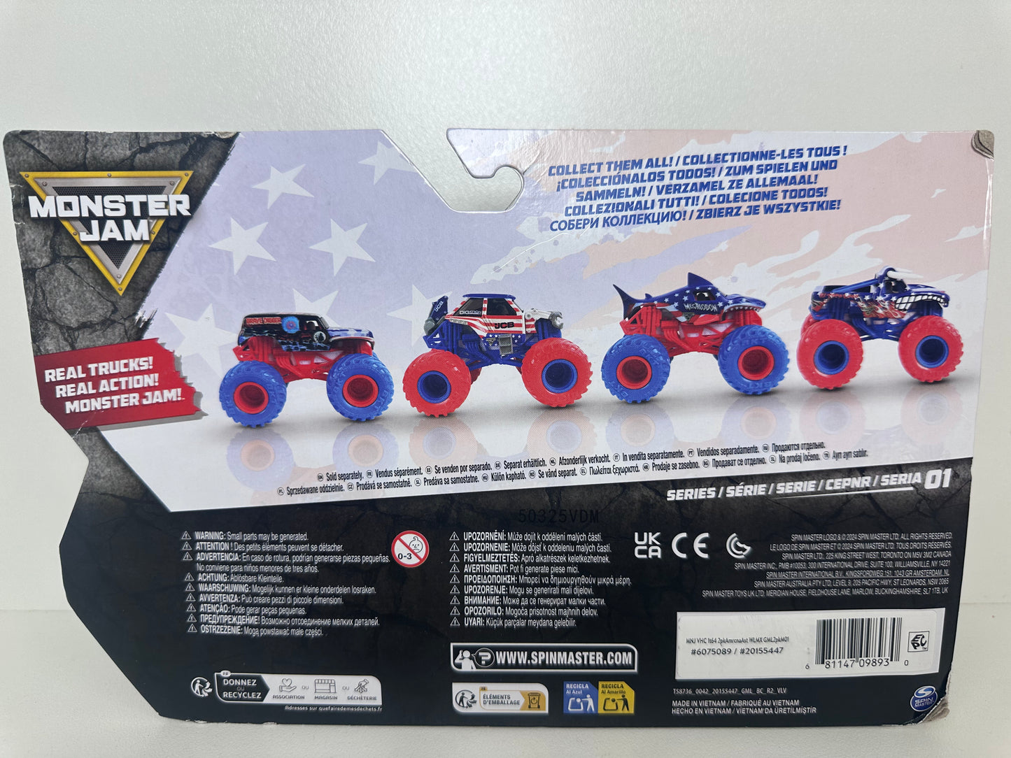 Stars & Stripes (Eagle Packaging) - Full Set of 4