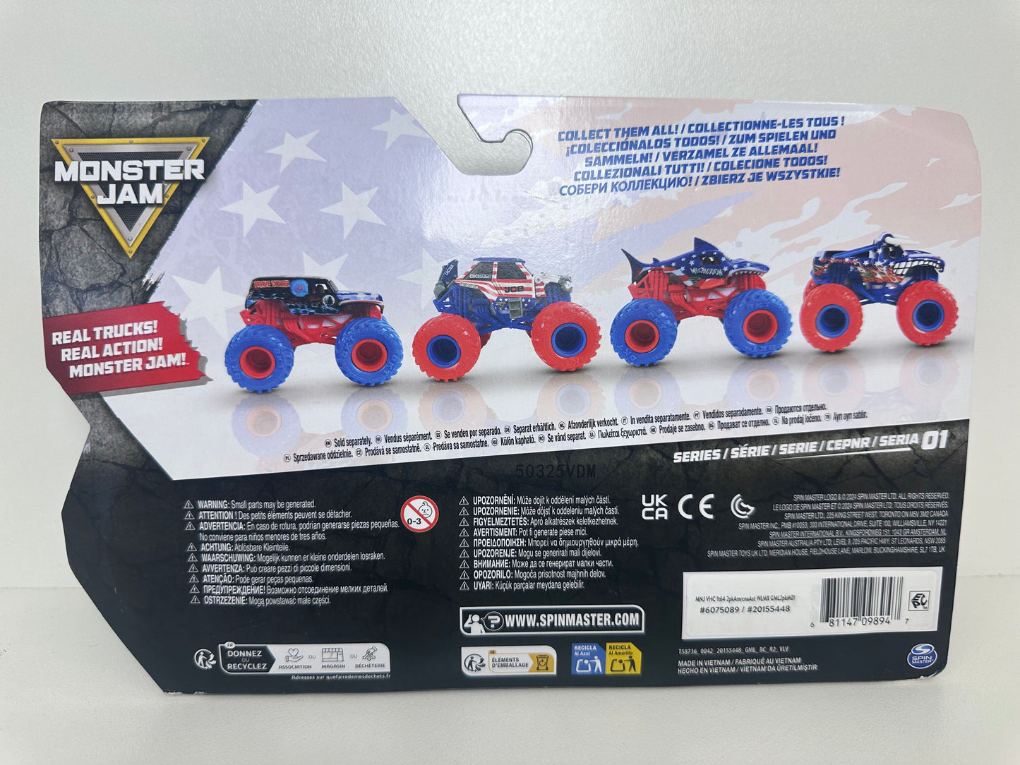 Stars & Stripes (Eagle Packaging) - Full Set of 4
